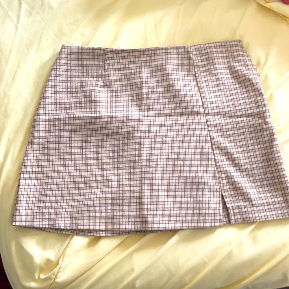 Mini shirt plaid